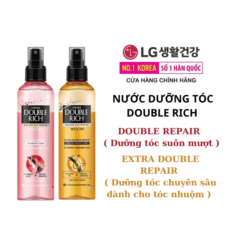 NƯỚC DƯỠNG TÓC DOUBLE RICH BALANCING WATER
