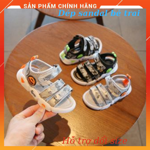 Giày sandal,dép quai hậu trẻ em mùa hè cho bé trai size từ 1 - 6 tuổi