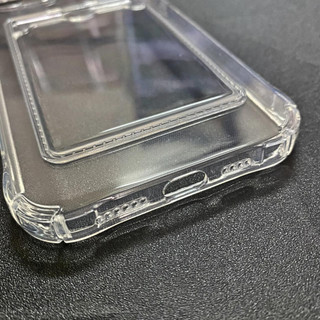 Ốp Lưng iPhone 12 Pro Max Dẻo Trong Suốt Có Khe Đựng Thẻ – Chống Sốc, Chống Trầy, Tiện Lợi