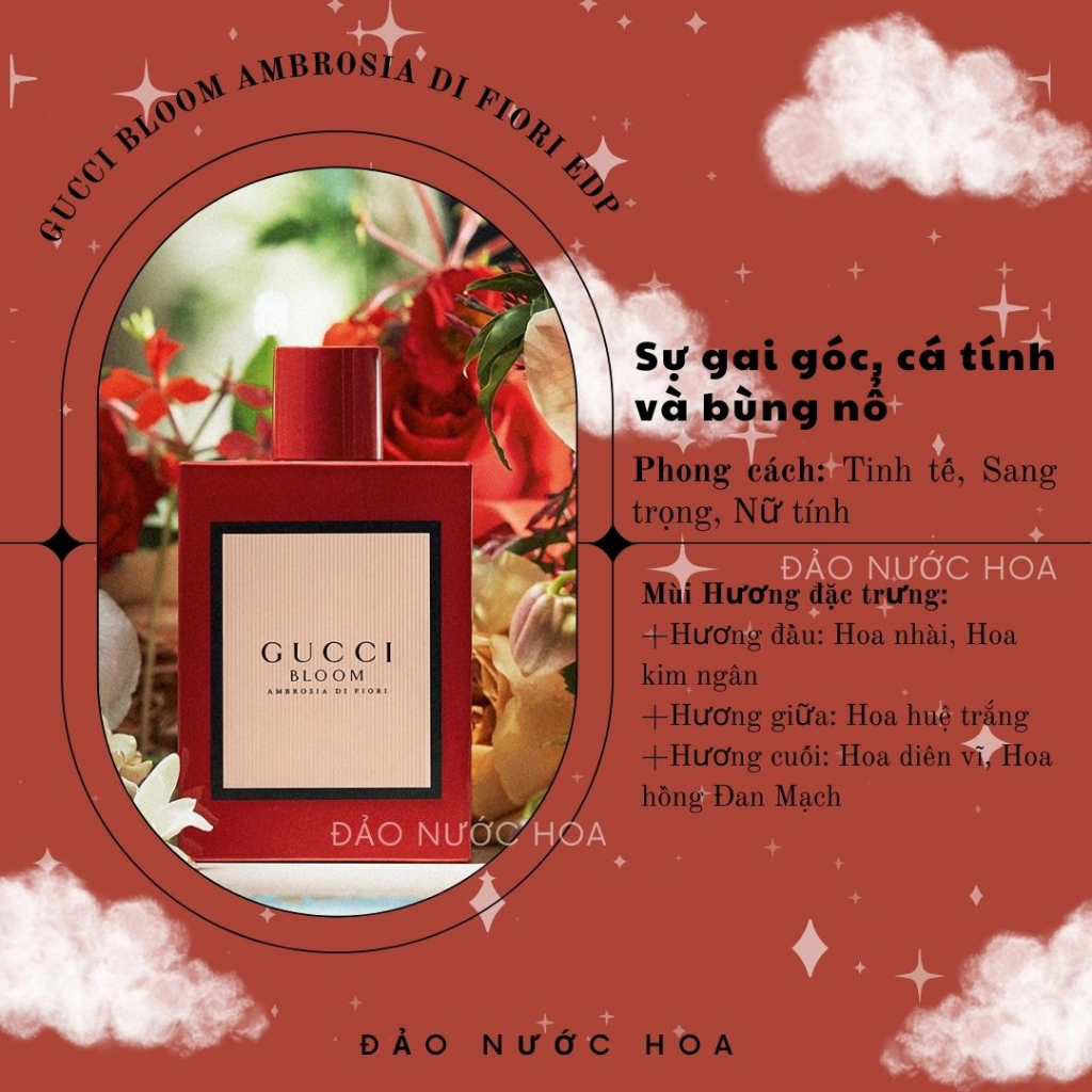Nước hoa chiết gucci bloom 10ml sale sốc nước hoa nữ  dịu dàng trẻ trung đảo nước hoa - A1