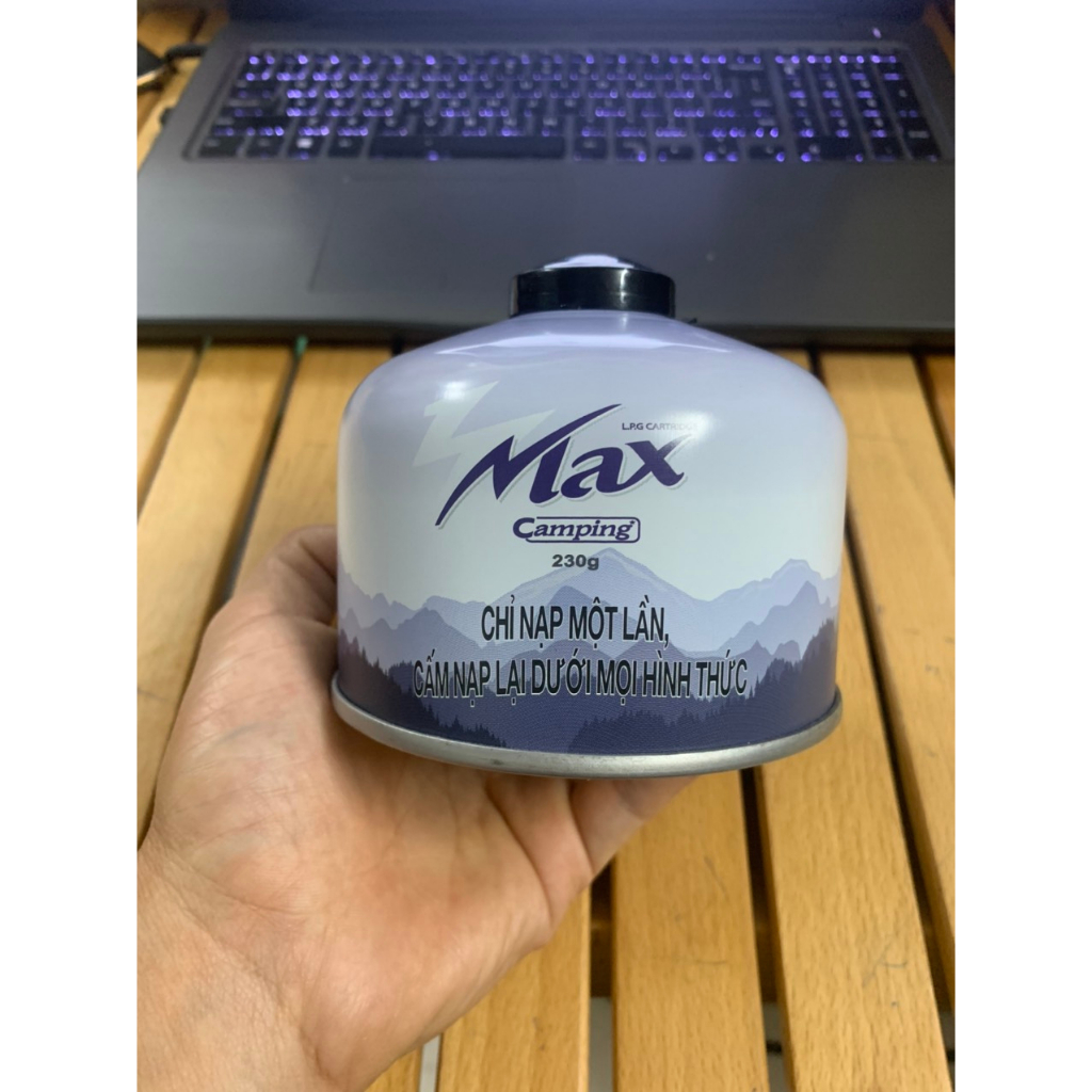 Bình Gas dã ngoại Max Camping 230G