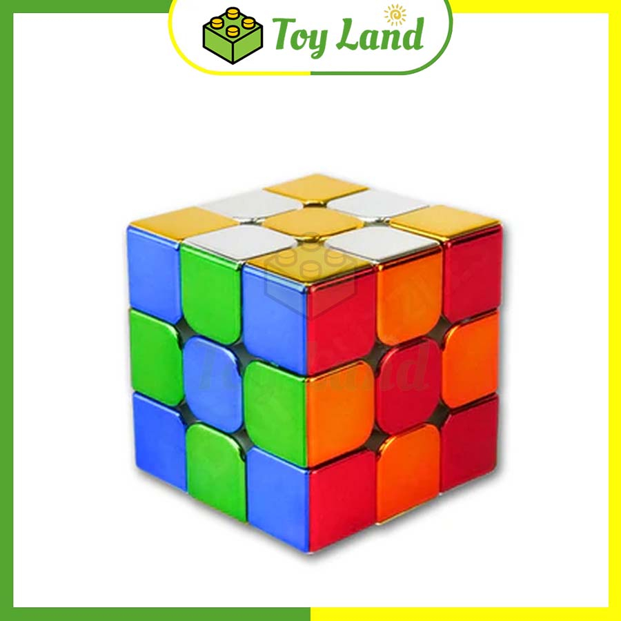 Rubik Cyclone Boys Metallic 3x3 M Mạ Màu Kim Loại Có Nam Châm Rubic 3 Tầng 3x3x3 Đồ Chơi Lắp Ráp Xếp Hình