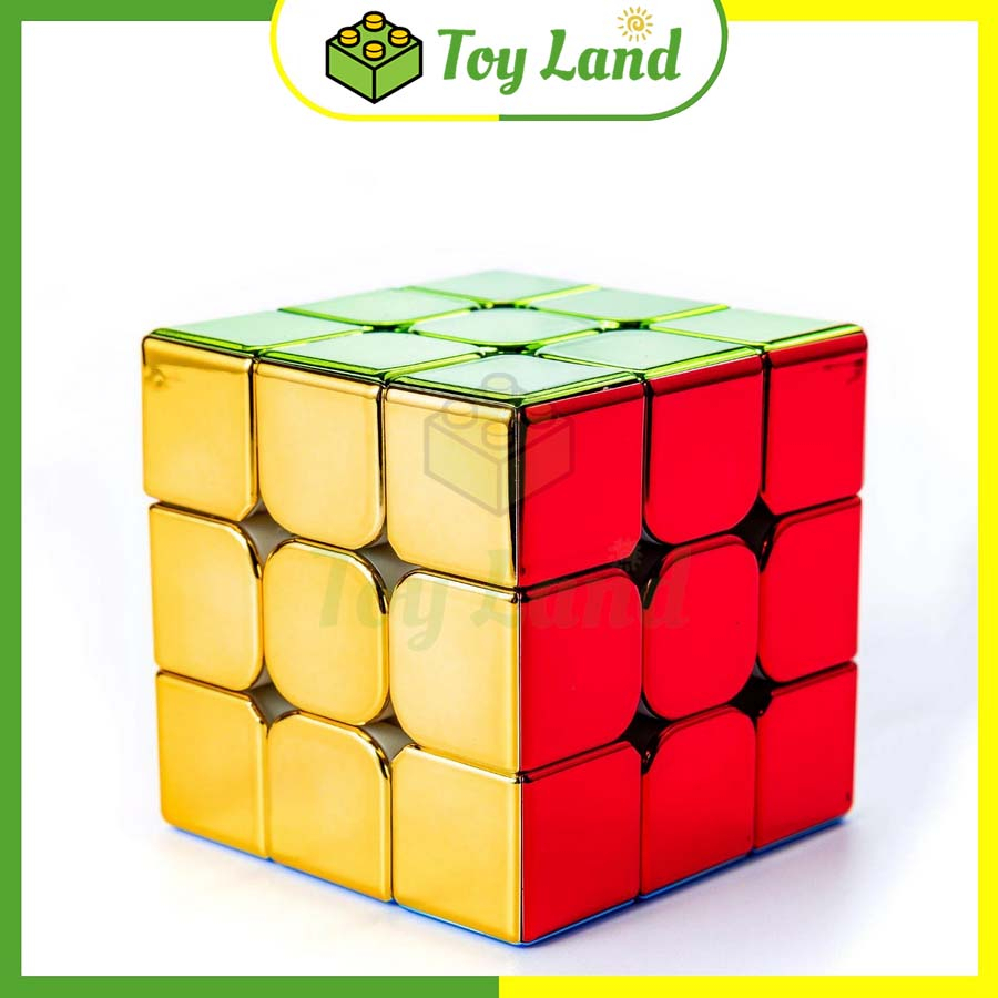 Rubik Cyclone Boys Metallic 3x3 M Mạ Màu Kim Loại Có Nam Châm Rubic 3 Tầng 3x3x3 Đồ Chơi Lắp Ráp Xếp Hình