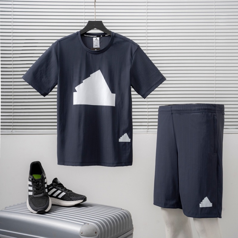 Bộ Thể Thao Adidas New 2023. Chất Vải Thể Thao Lạnh Co Giãn 4 Chiều.Không Bai,Không Xù,Không Nhăn,Không Phai màu.HDM-368