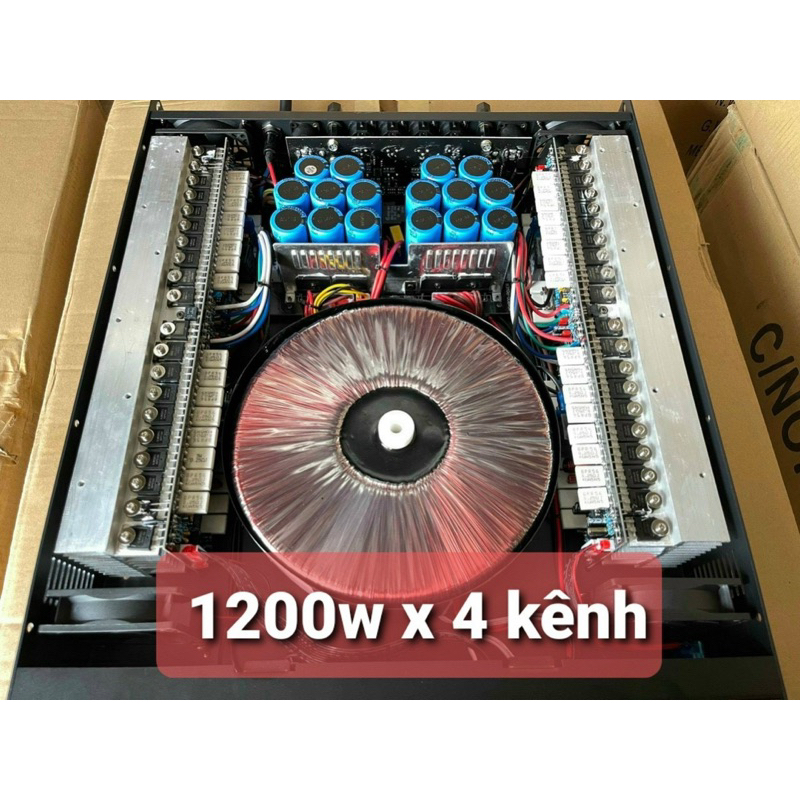 Đẩy BW K-1200Plus công suất 1200wats x 4 công trình siêu tốt