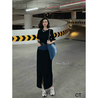 SET ÁO THUN KÈM CHÂN VÁY MIDI