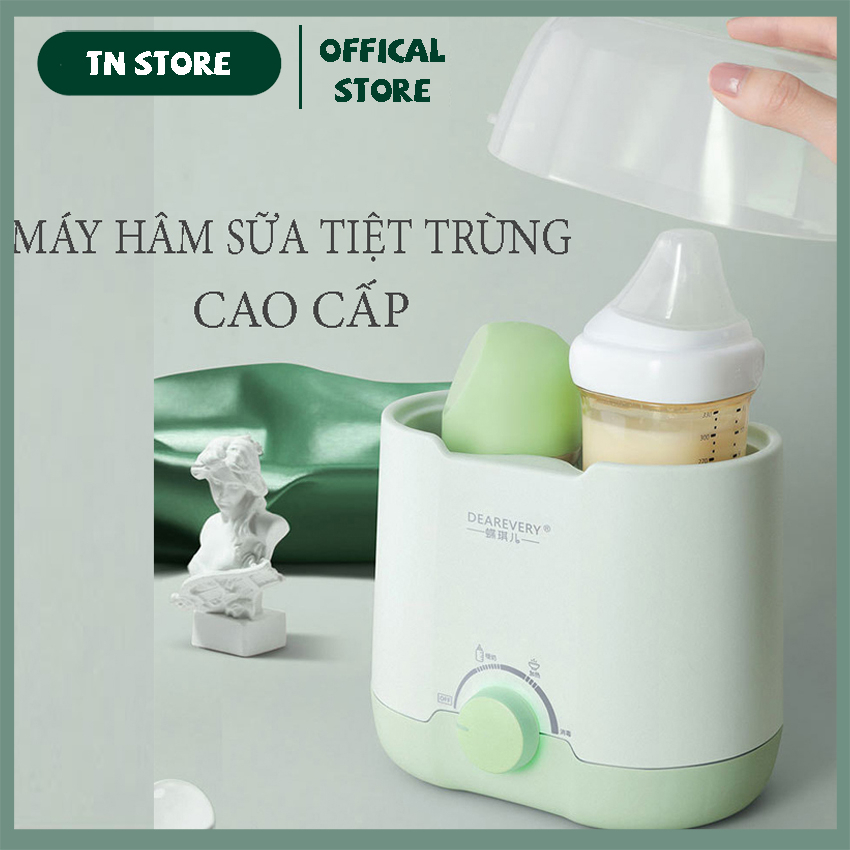 Máy Hâm ủ Sữa Đôi Đa Năng - Dùng được tất cả các loại bình, Tiệt Trùng, Ủ Cháo Hàng Xuất khẩu
