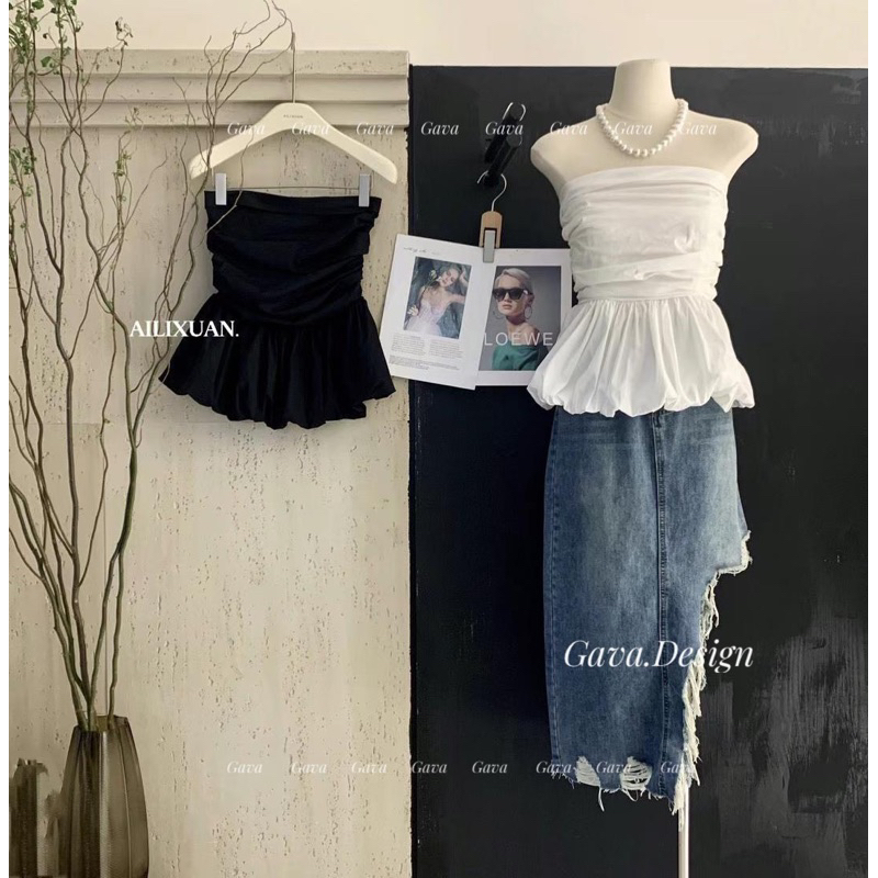 Áo quây chum chun sau gava