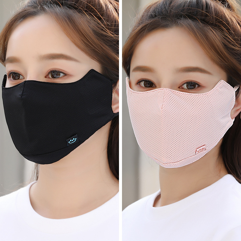 Khẩu Trang cotton Mặt Cười Chống Nắng Chống Bụi Kháng Khuẩn Thoáng Khí Có Thể Giặt Và Tái Sử Dụng