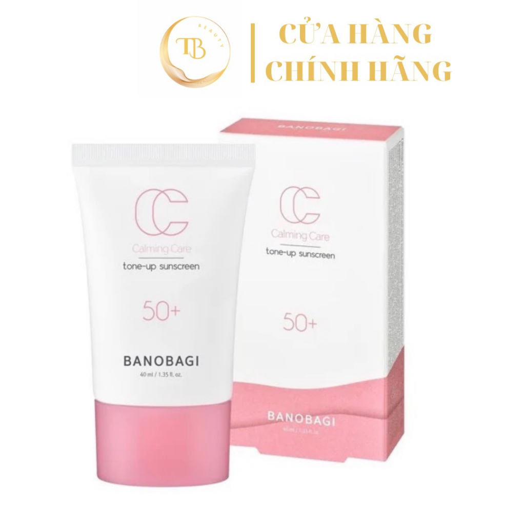 Kem Chống Nắng Cấp Ẩm Banobagi Calming Care Tone-Up Sunscreen SPF 50+ PA+++
