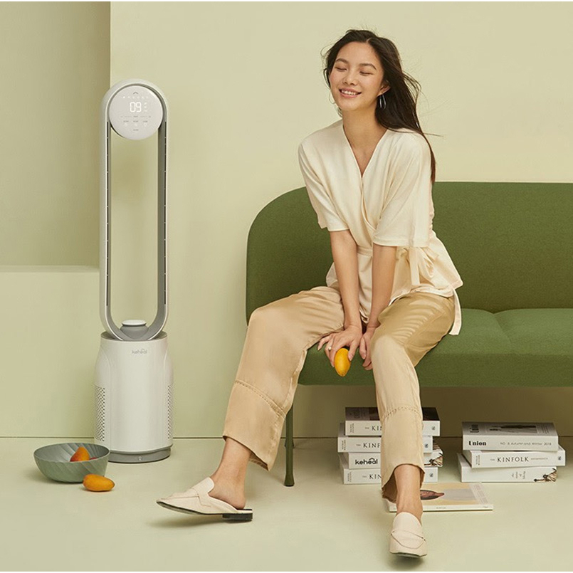 Quạt Không Cánh Xiaomi Keheal A4 PRO Kiêm Lọc Không Khí - Có Remote, Đa Cấp Độ Gió - BH 12 Tháng