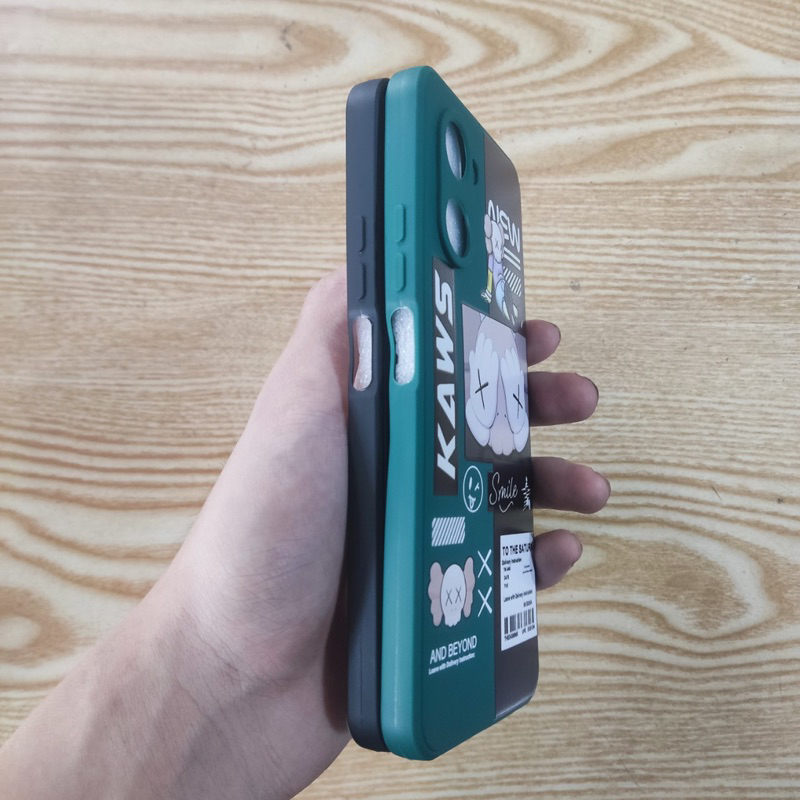 Ốp lưng oppo realme C33 dẻo màu lưng in hình có bảo vệ camera