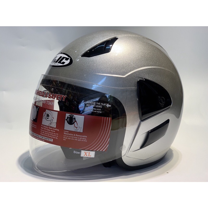 Mũ bảo hiểm 3/4 honda VO-20h, mũ bảo hiểm HJC VO-20