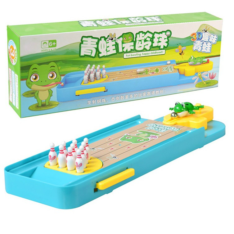 Đồ chơi thông minh cho bé - Bộ đồ chơi bowling chú ếch cực hay giúp bé vui chơi và giảm stress