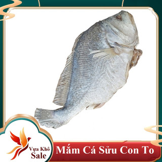 Khô cá mặn, khô cá sửu, mắm cá ốp,thịt Cá sửu ít xương, không có xương vụn, thịt ngon, ngọt làm được nhiều món, khô ngon