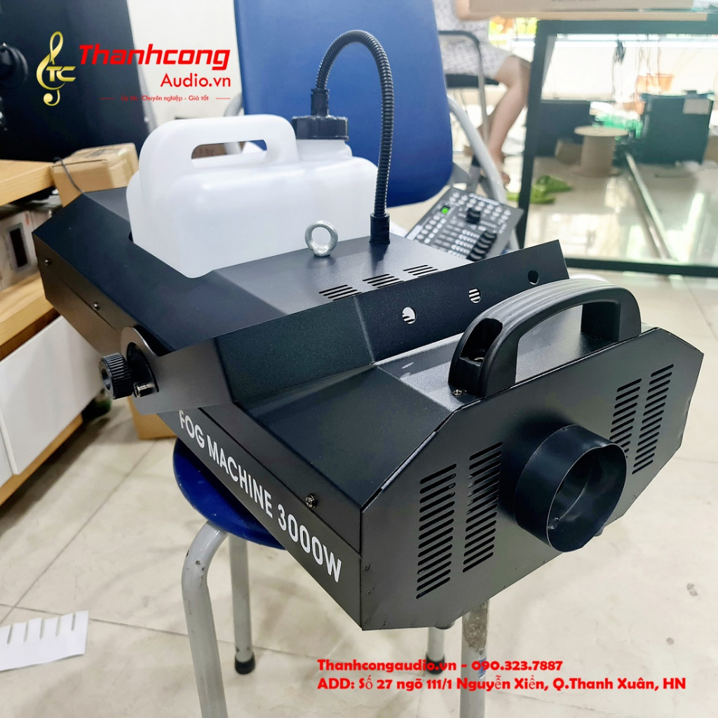 Máy phun tạo Khói sân khấu FOG MACHINE 3000W DMX. Loại cao cấp