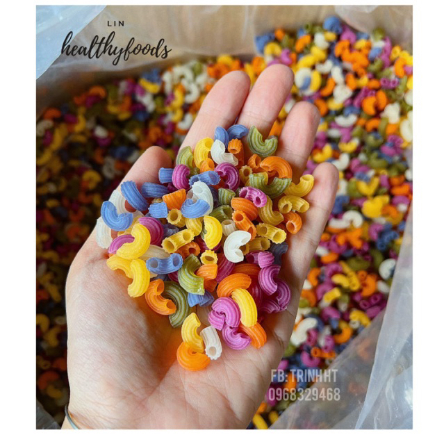 Nui hữu cơ rau củ - nui ăn dặm Túi 500gr