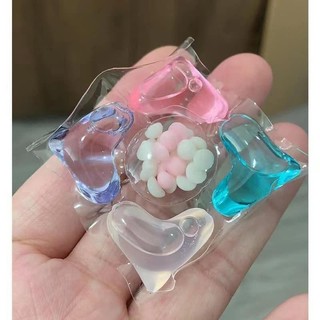 1 viên giặt xả 5in1 mn lên giặt từ 3-4 viên
