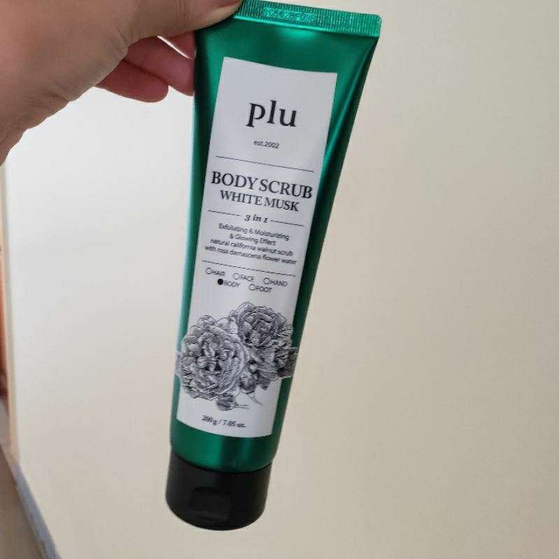 Tẩy da tế bào chết body Plu số 1 Hàn quốc 200g vegan cruelty free