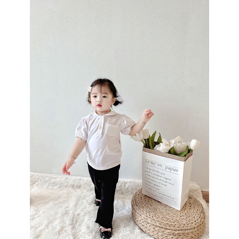Áo + quần loe mùa hè em bé Nanci room