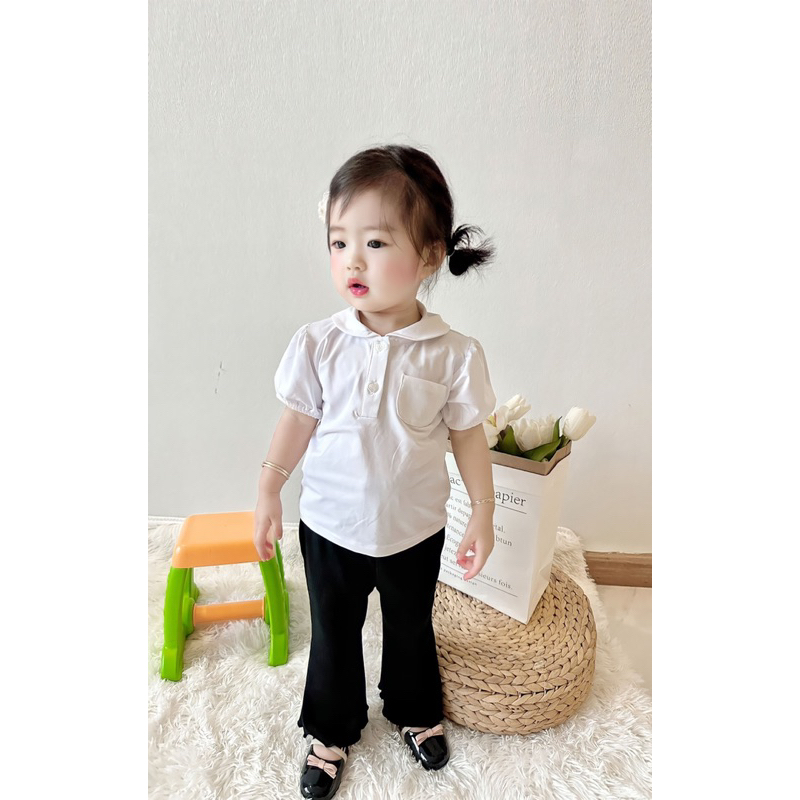 Áo + quần loe mùa hè em bé Nanci room