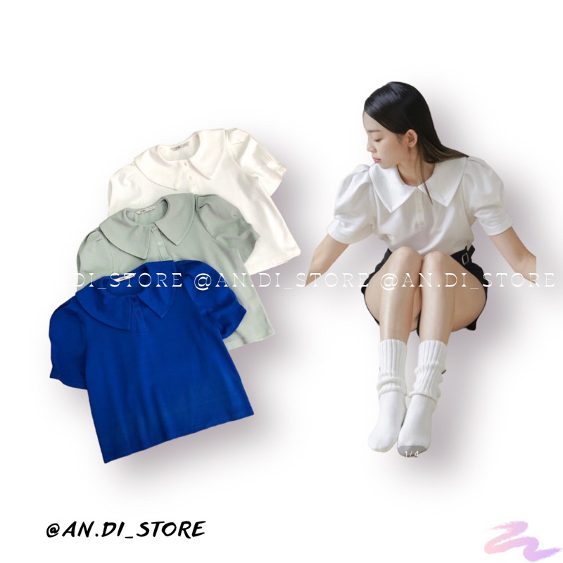 AnDi.vnxk Áo kiểu tay ngắn - M.ixxo