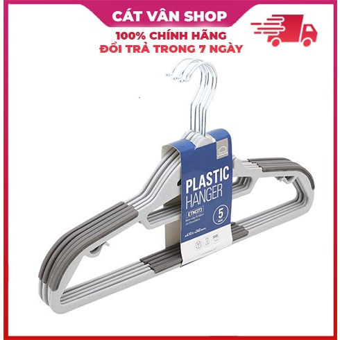 Bộ 5 Móc Treo Quần Áo Bằng Nhựa Lock&Lock Ettom ETM373