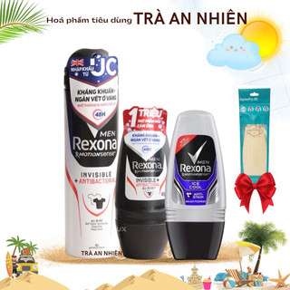 Chai lăn xịt ngăn mùi Rexona men khô thoáng kháng khuẩn cho Nam
