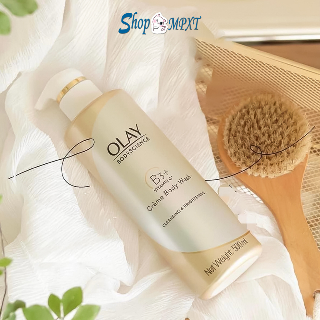 Sữa Tắm OLAY B3+ Siêu Dưỡng Trắng Da, Cấp Ẩm Và Đàn Hồi Cho Da - Chính Hãng