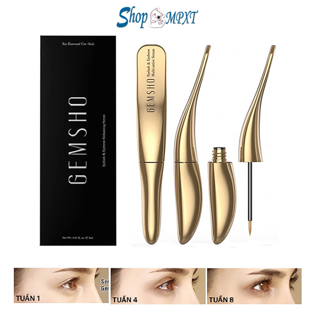 Serum Siêu Dưỡng Mi Kích Mọc Và Dài Mi Ngăn Ngừa Rụng Mi - Cho Hàng Mi Cong Vút Tự Nhiên