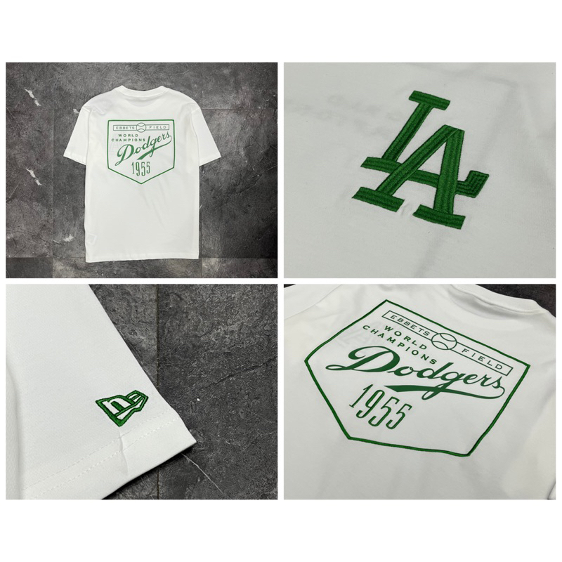 Áo Thun Chính Hãng New Era - LA Xanh Lá