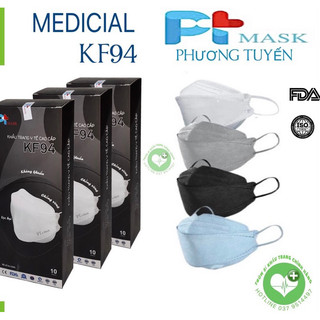 Khẩu trang kf94 Mask PT, khẩu trang PT MASK kháng khuẩn chính hãng