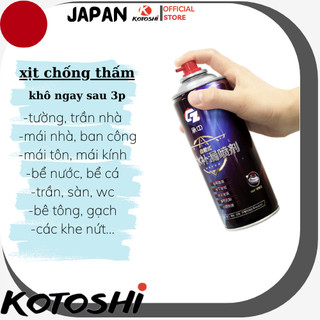 Bình xịt chống thấm cz - sơn bọt epoxy chống thấm, chống thấm sàn, tường, mái nhà... kotoshi