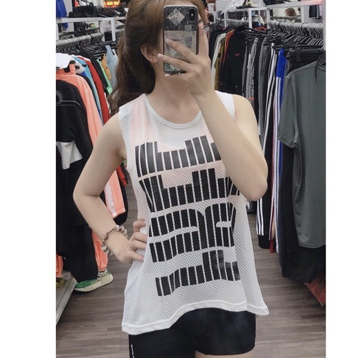 Áo tanktop nữ tập gym yoga, áo mặc phối bên ngoài siêu xinh P40200