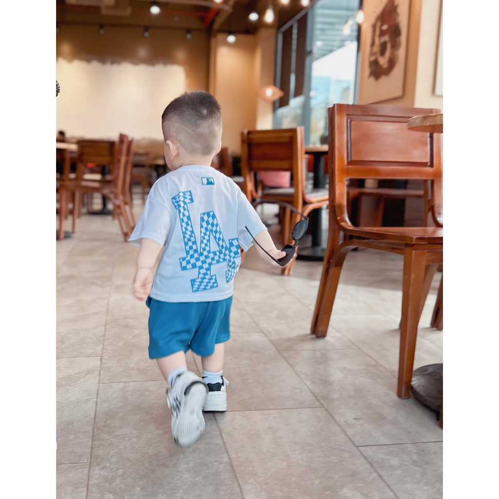 Bộ MLB LA xuất cho bé