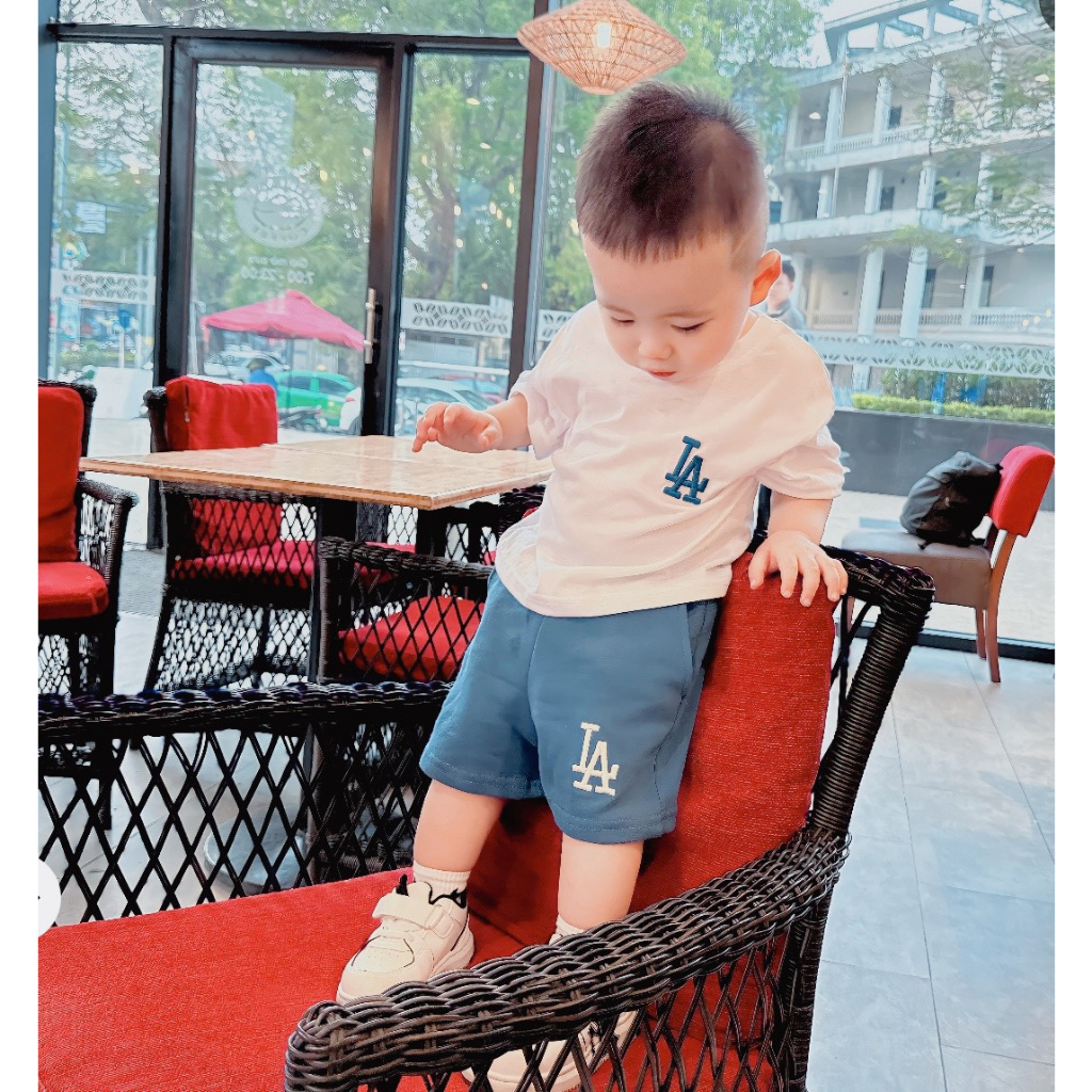 Bộ MLB LA xuất cho bé