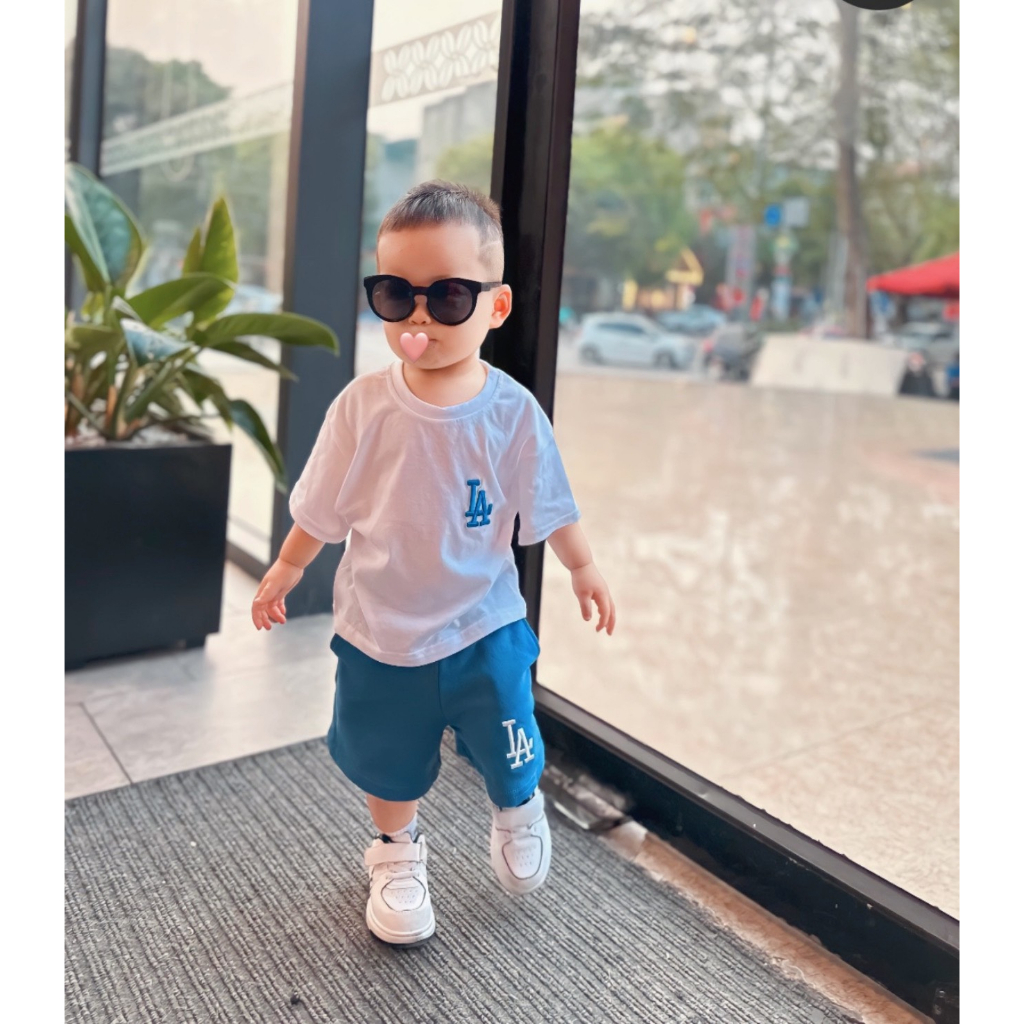 Bộ MLB LA xuất cho bé
