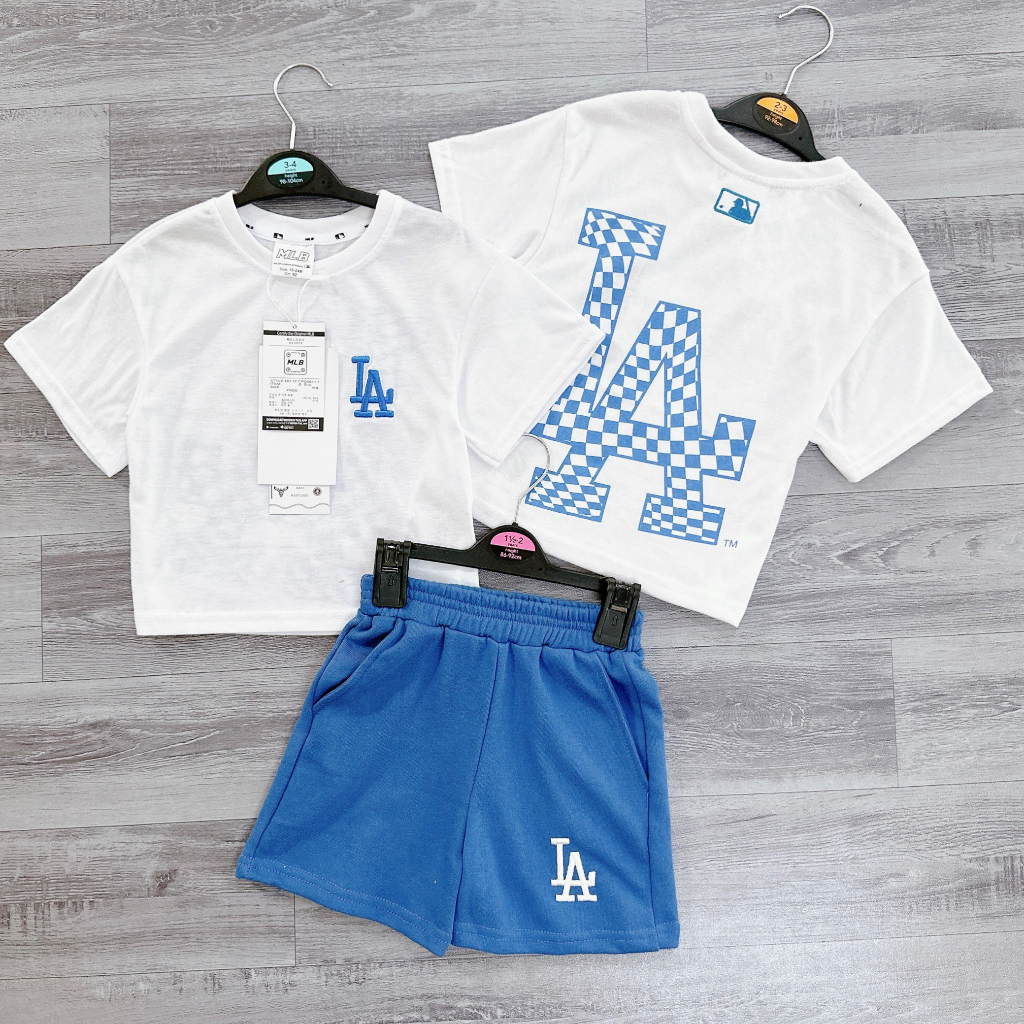 Bộ MLB LA xuất cho bé