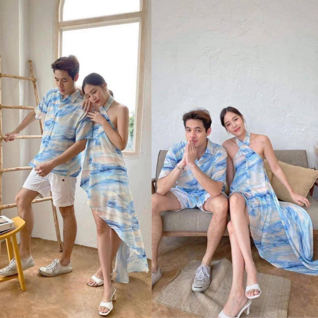 Đồ đôi nam nữ đẹp đi tiệc, đi chơi,đi biển, chụp hình cưới CÓ BIG SIZE 90KG | BigBuy360 - bigbuy360.vn