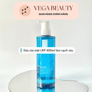 Sữa Rửa Mặt làm sạch sâu LA-ROCHE POSAY Effaclar Purifying Foaming Gel 200ml/400ml phù hợp da dầu mụn