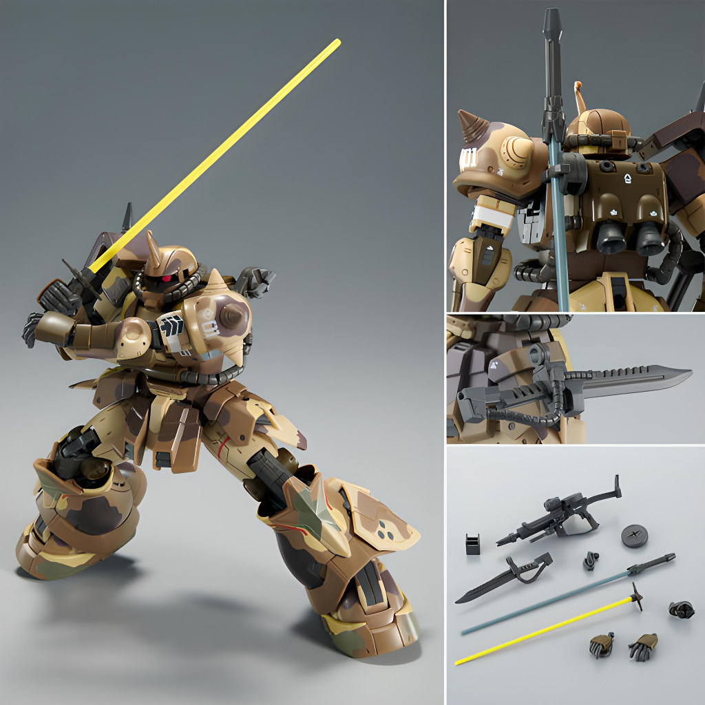 Mô Hình Lắp Ráp HG Zaku High Mobility Surface Type