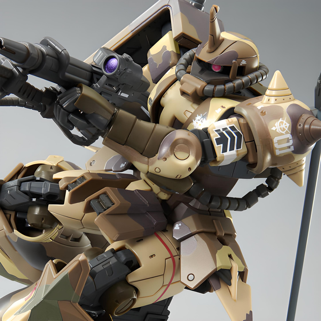 Mô Hình Lắp Ráp HG Zaku High Mobility Surface Type