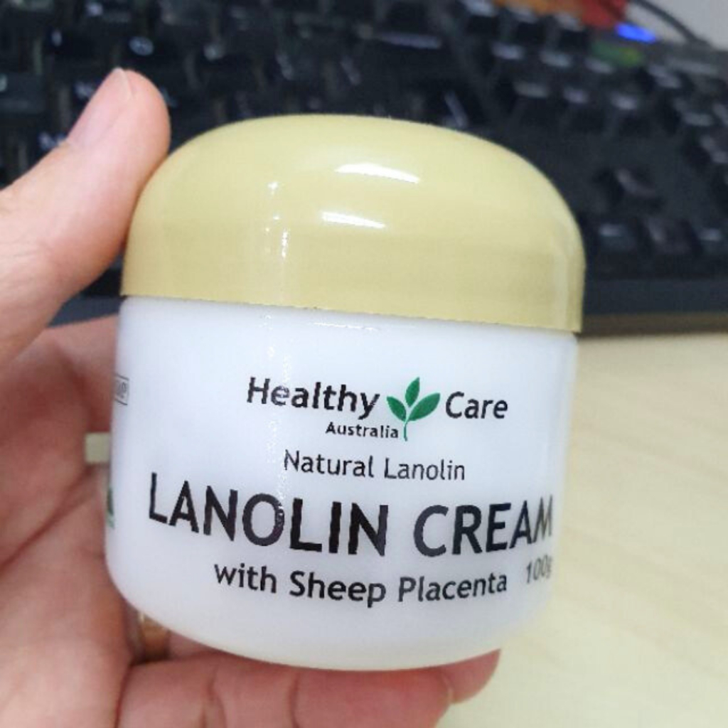 Kem Dưỡng Nhau Thai Cừu Healthy Care Lanolin Cream 100g Chợ Việt Úc