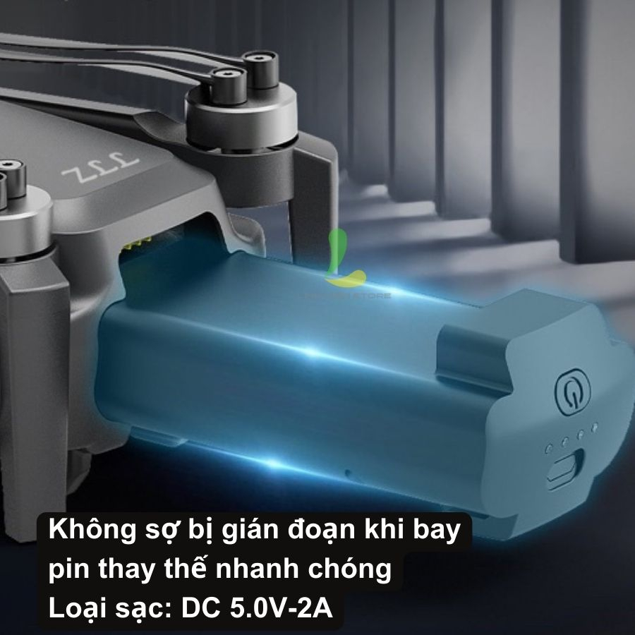 Pin Flycam ZLL SG108 MAX - Phụ kiện hỗ trợ đắc lực cho drone tăng thêm 20 phút thời gian bay cho trải nghiệm ấn tượng