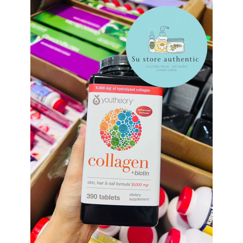 Viên uống collagen Men’s Type 1,2&3 dành cho nam 390 viên của Mỹ