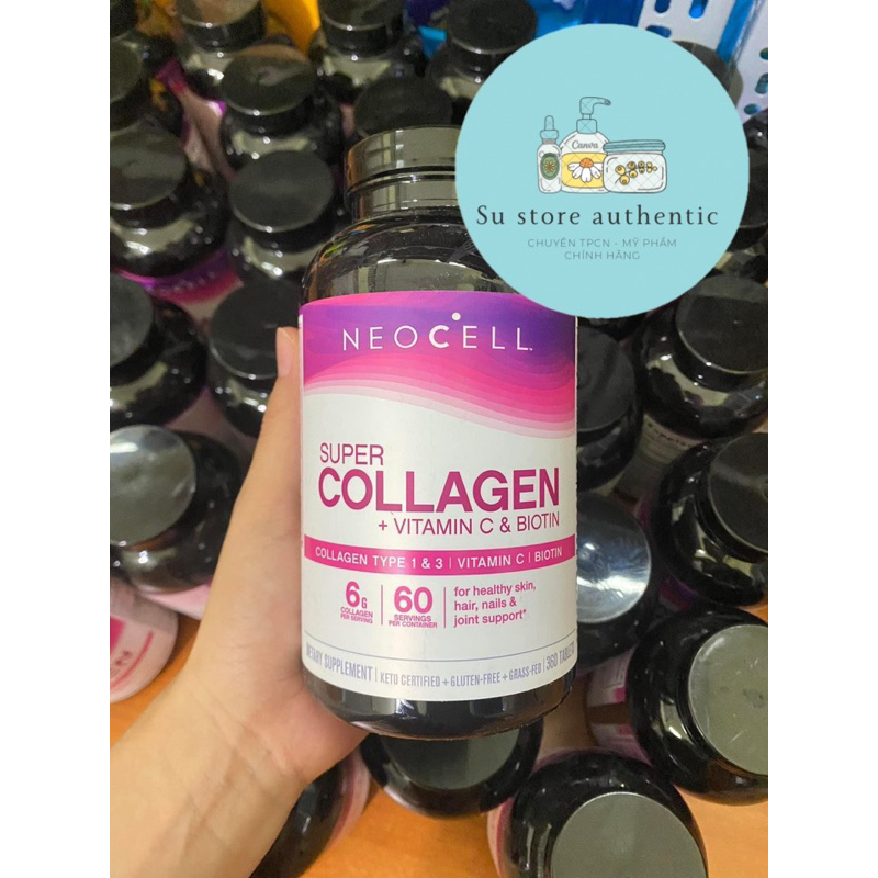 Viên uống collagen Men’s Type 1,2&3 dành cho nam 390 viên của Mỹ