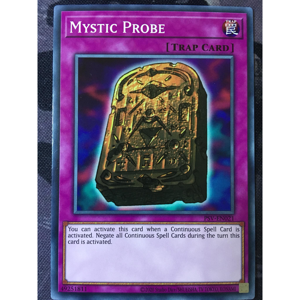 Bài yugioh thời đầu duel monster - Mystic Probe - PSV-EN021 - Common Unlimited