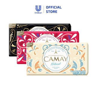 Xà bông tắm Camay 125g hương nước hoa (Hàng nhập Cty)