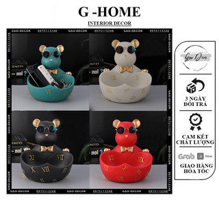 [Gạo Decor] - Khay Lucky Mouse - Khay đựng hoa quả bánh kẹo Tết Nhâm Dần 2022