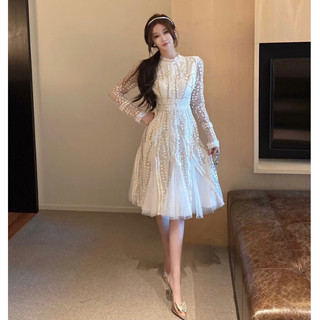 Đầm nữ dáng dài dự tiệc xinh